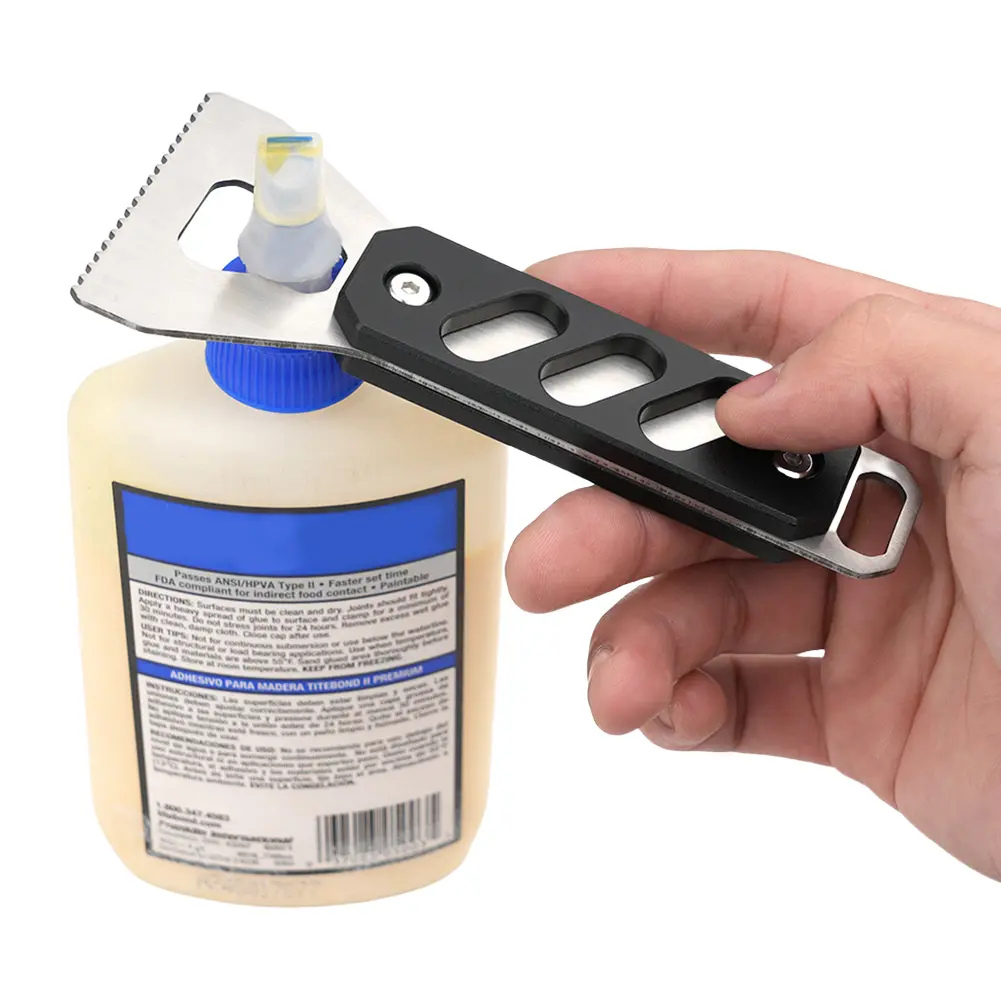 Adhesive Spreader Easy Use DIY Notch Trowel Ergonomic Glue Applicators Tool Woodworking Tools