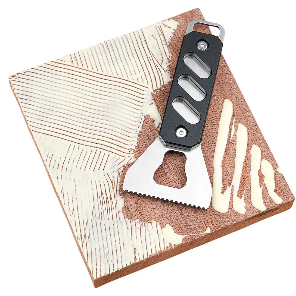 Adhesive Spreader Easy Use DIY Notch Trowel Ergonomic Glue Applicators Tool Woodworking Tools