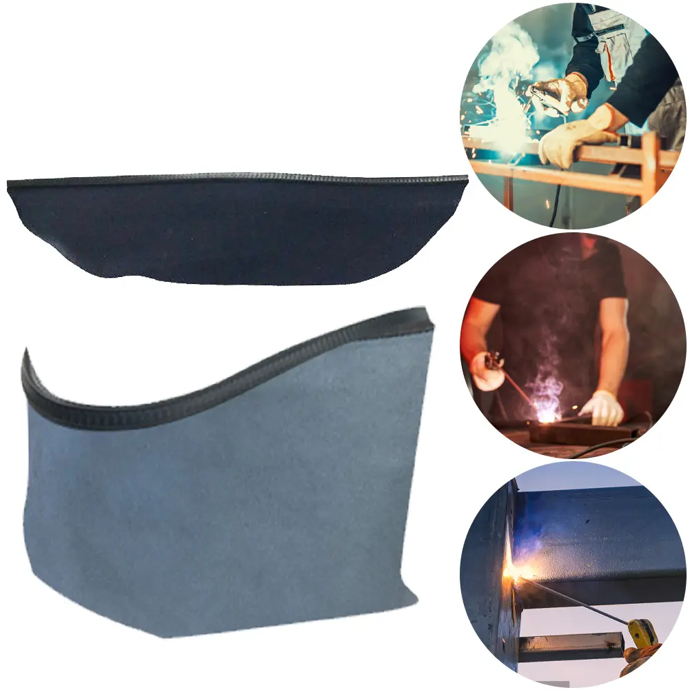 Welding Helmet Fire and Splash Bib Removable Wraparound Welding Helmet Bib Welding Bib Welding Protection
