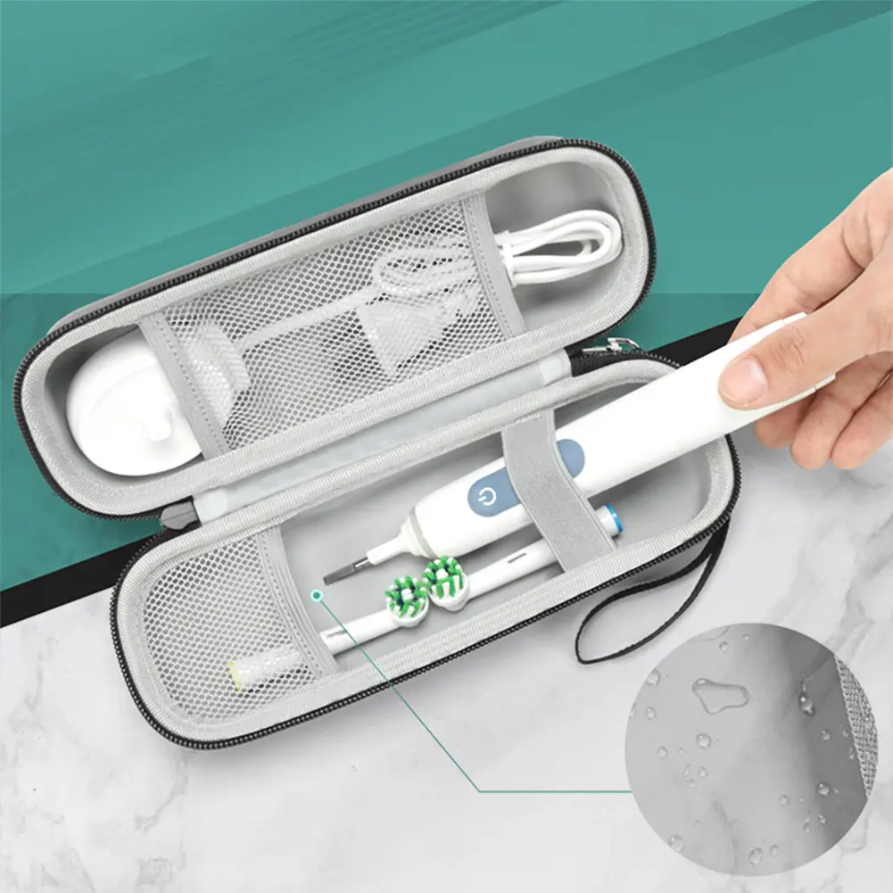 Toothbrush Travel Case Shockproof Protective Case Portable Hard Protective Storage Bag for Philips/Oral-B Electric Toothbrush