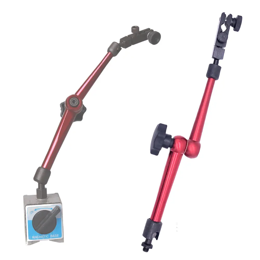 High Precision Flexible Dial Test Indicator Magnetic Base Stand Dial Test Indicator Tool for Equipment Calibration & Machining