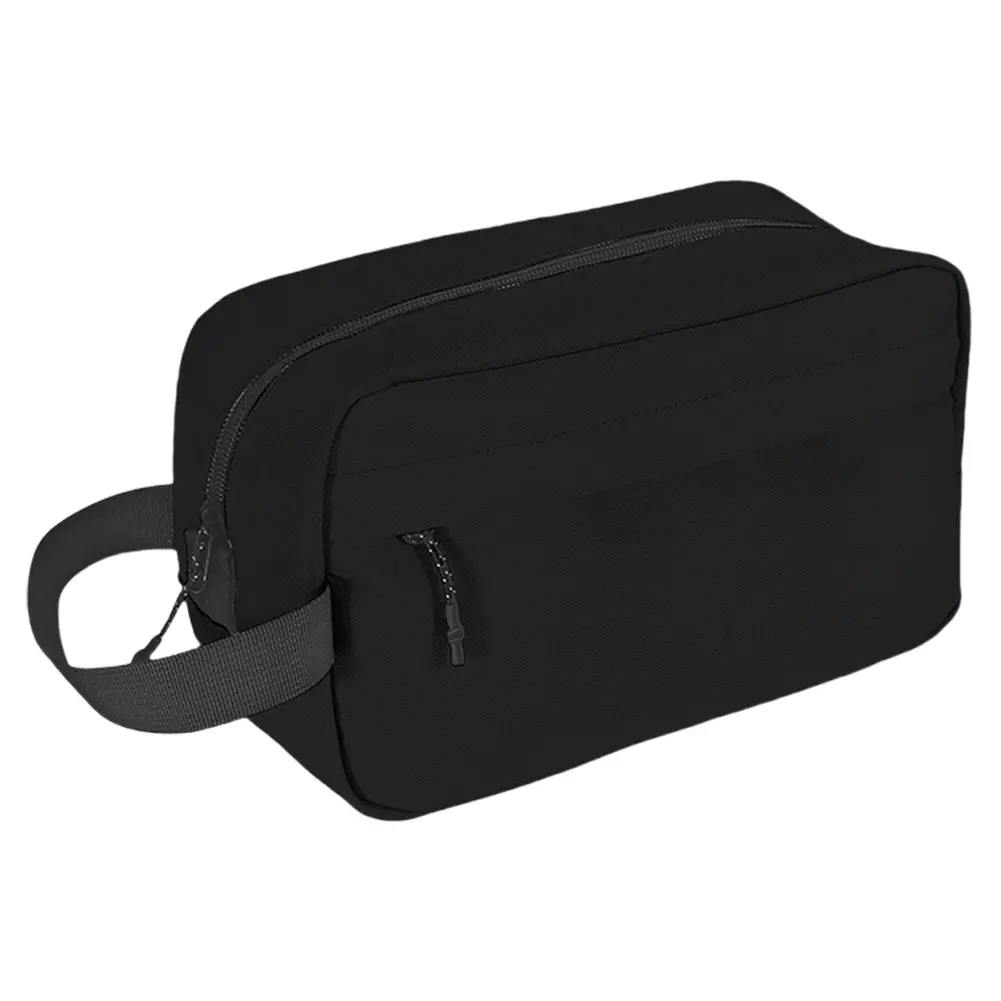 Travel Portable Toiletry Bag for Men Women Wash Kit Cosmetics Bag Hanging Toiletry Pouch for Cosmetics Toiletries Brushes Tools