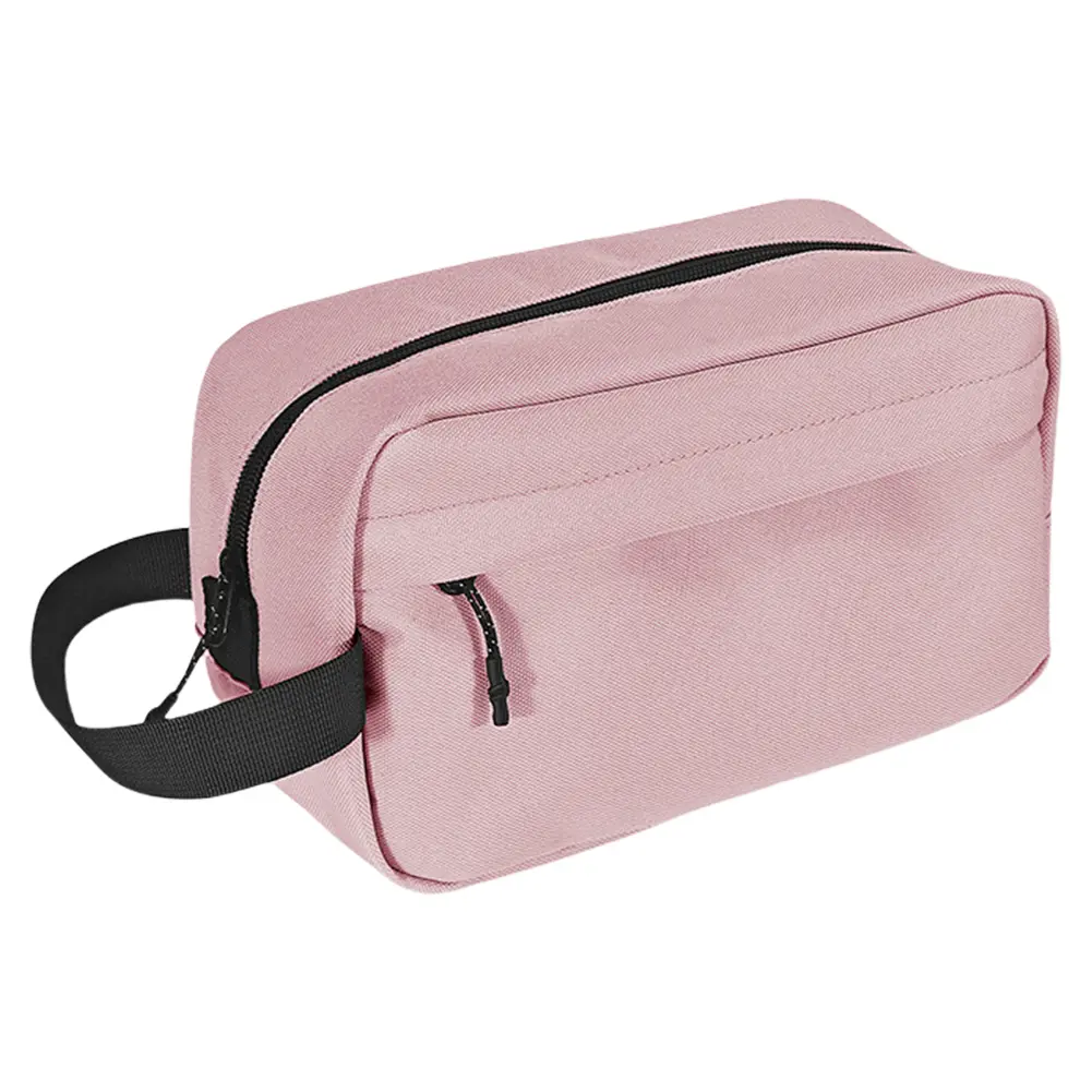 Travel Portable Toiletry Bag for Men Women Wash Kit Cosmetics Bag Hanging Toiletry Pouch for Cosmetics Toiletries Brushes Tools