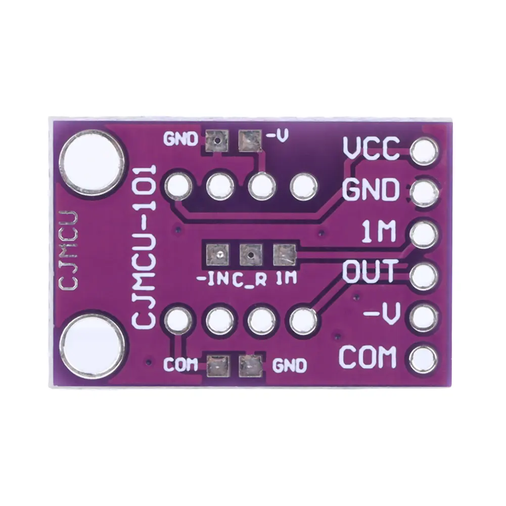 1 PC OPT101 Light Analog Intensity Sensor Detection Module Single Chip Photoelectric Diode Analog Light Sensor 14KHz CJMCU101