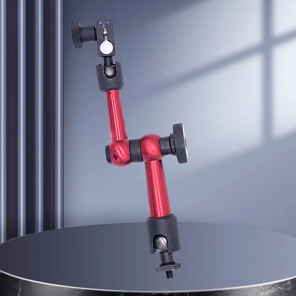 High Precision Flexible Dial Test Indicator Magnetic Base Stand Dial Test Indicator Tool for Equipment Calibration & Machining