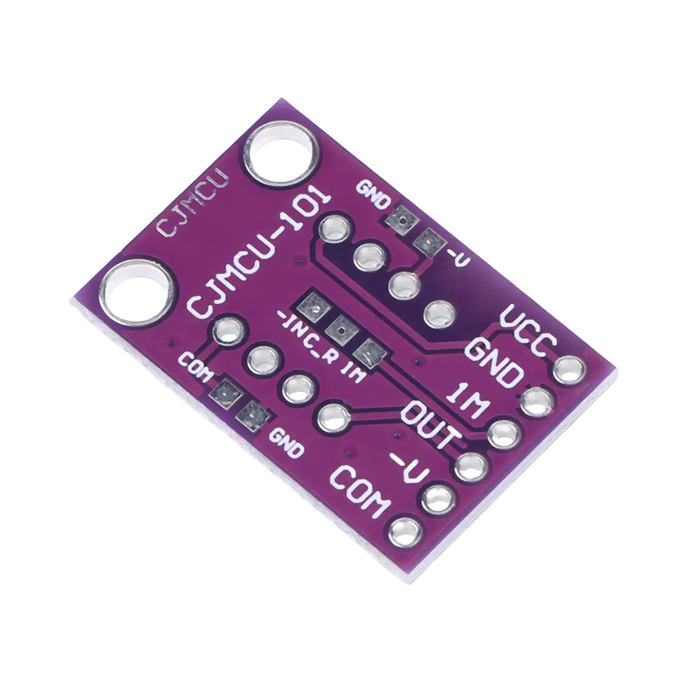 1 PC OPT101 Light Analog Intensity Sensor Detection Module Single Chip Photoelectric Diode Analog Light Sensor 14KHz CJMCU101