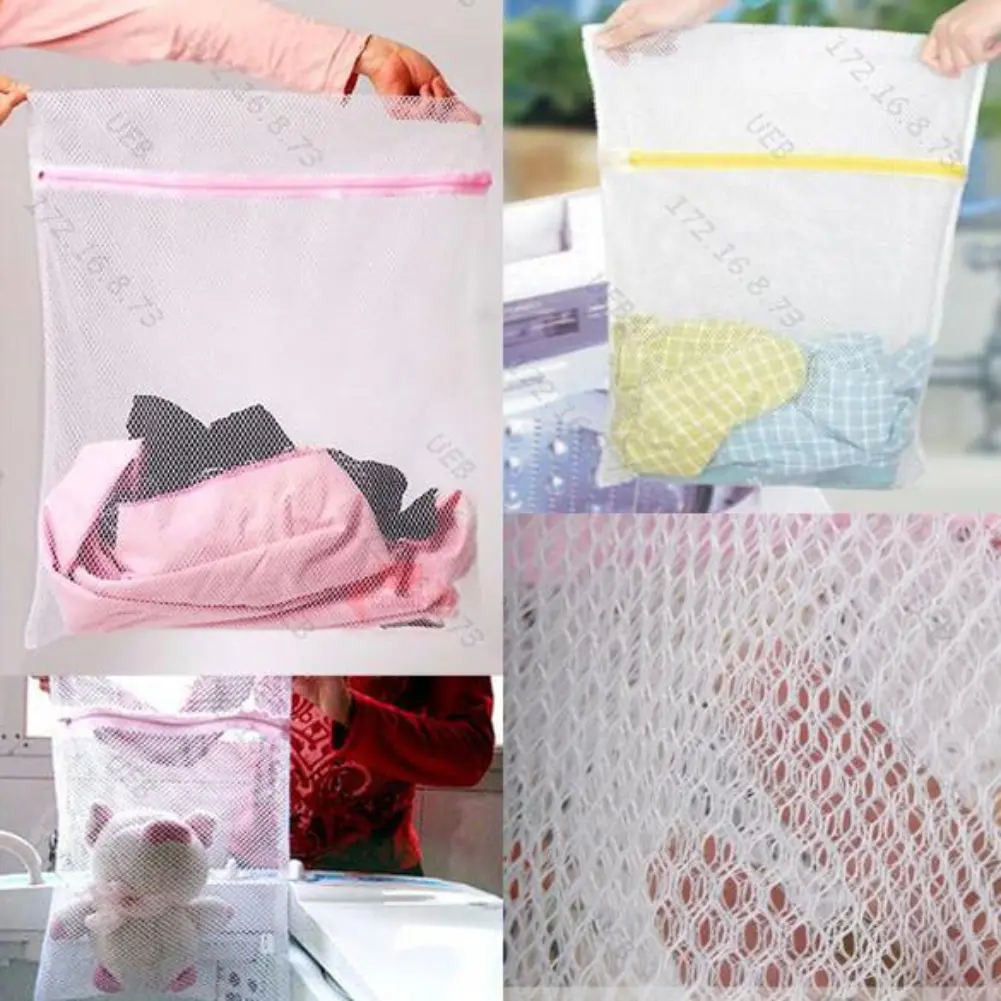 20-50PCS 30x40CM Clothes Wash Laundry Lingerie Net Wash Bag Home Wash Saver Mesh Net for Home Clothes Cleaning