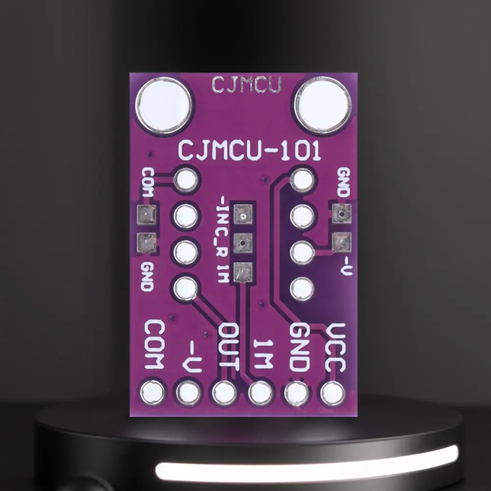 1 PC OPT101 Light Analog Intensity Sensor Detection Module Single Chip Photoelectric Diode Analog Light Sensor 14KHz CJMCU101