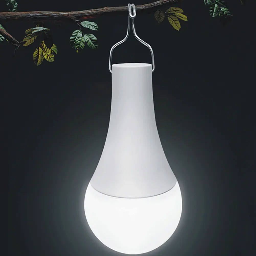 Type C Rechargeable Light Bulbs Rechargeable Battery Light Bulbs Hanging LED Light Bulb Hanging Tent Light for Home Power Outage