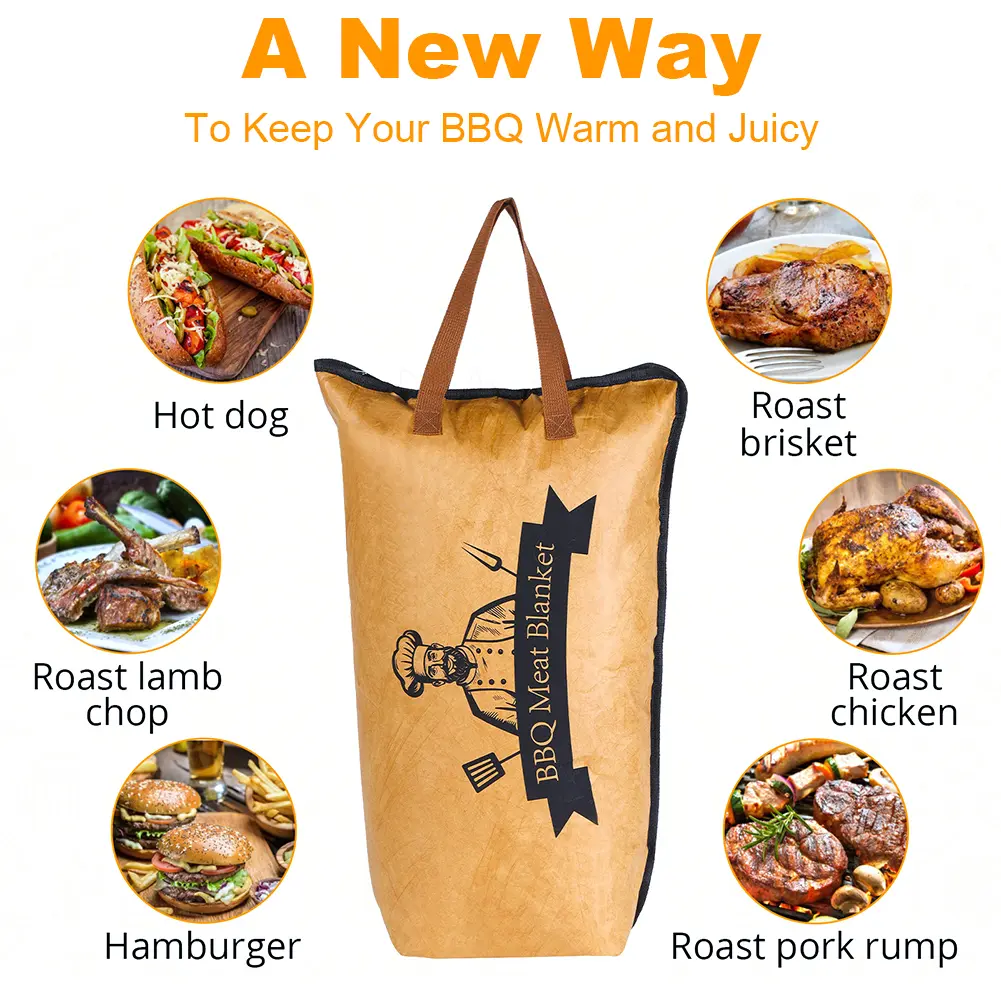 BBQ Blanket for Resting Meat Meat Resting Blanket Large Capacity Grilling Meat Insulated Resting Bag for Large Brisket Turkey