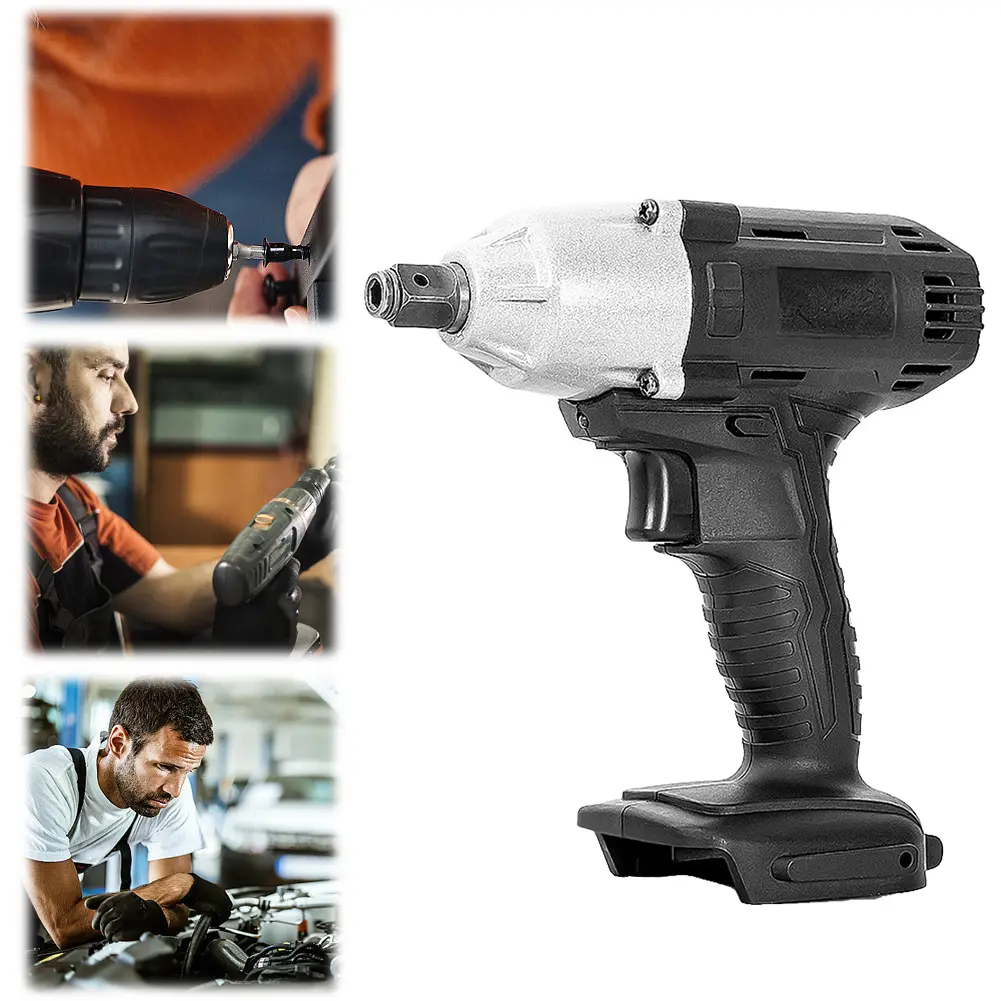 160Nm Brushless Electric Impact Wrench Cordless Wrench Drill Screwdriver Cordless Impact Wrench for Makita 18V Battery