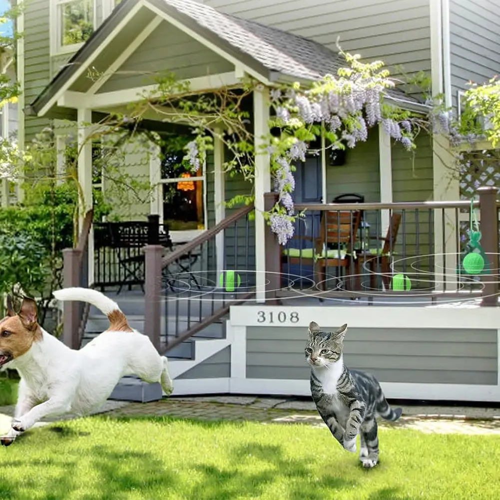 12 Pack Cat Deterrent Outdoor Indoor Cat Deterrent Ball Cat Repellent Keep Cats Off Yard Garden Lawn Plants