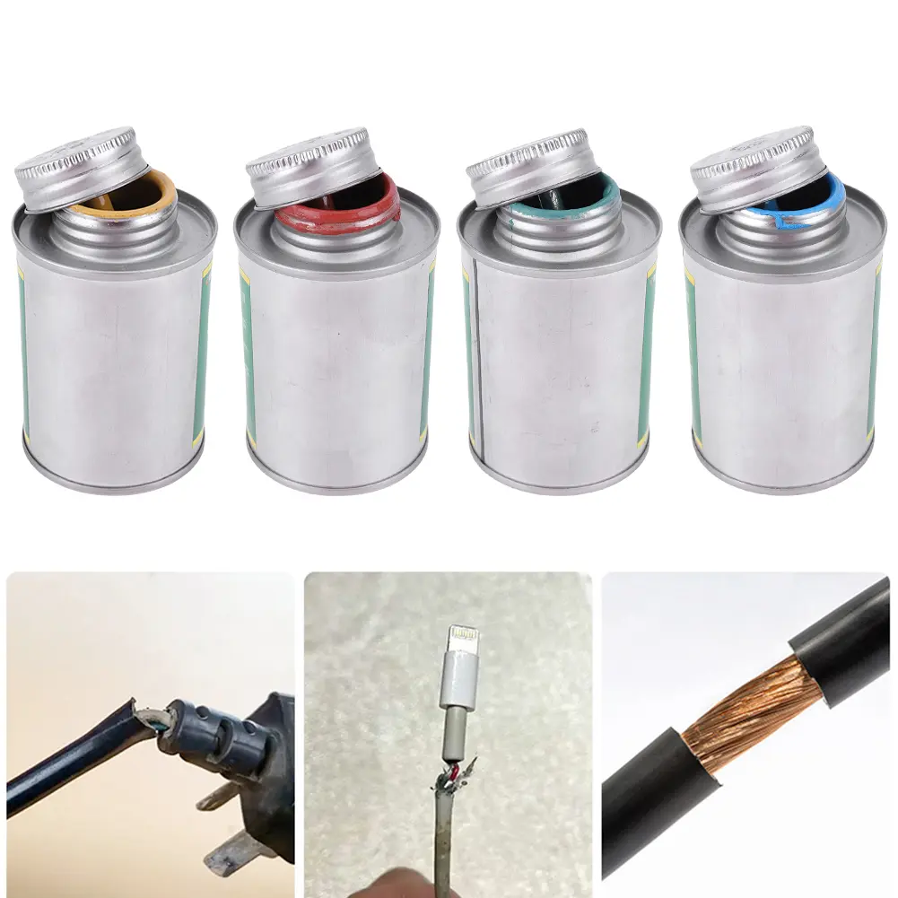 150ML Liquid Electrical Tape Waterproof Electrical Wire Cable Coat Repair Glue High-Temperature Resistant Liquid Insulation Glue