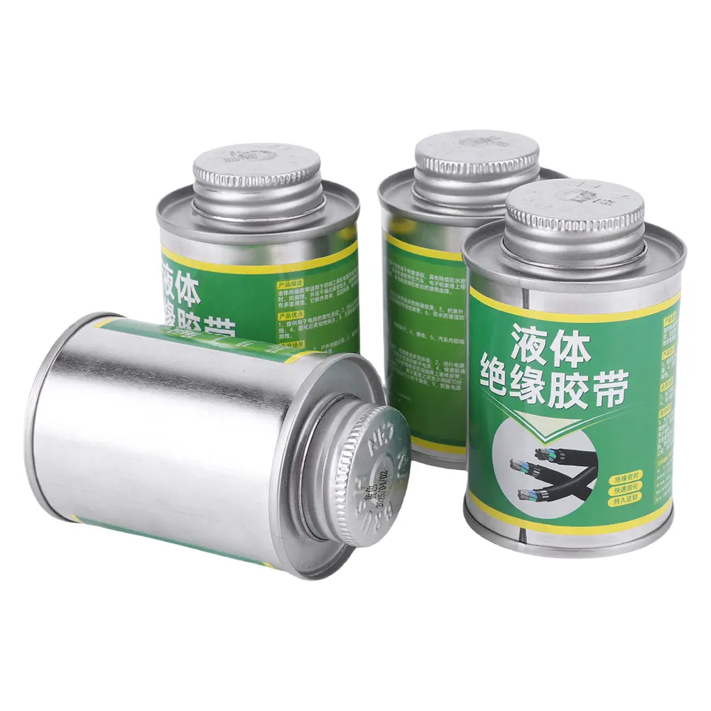 150ML Liquid Electrical Tape Waterproof Electrical Wire Cable Coat Repair Glue High-Temperature Resistant Liquid Insulation Glue