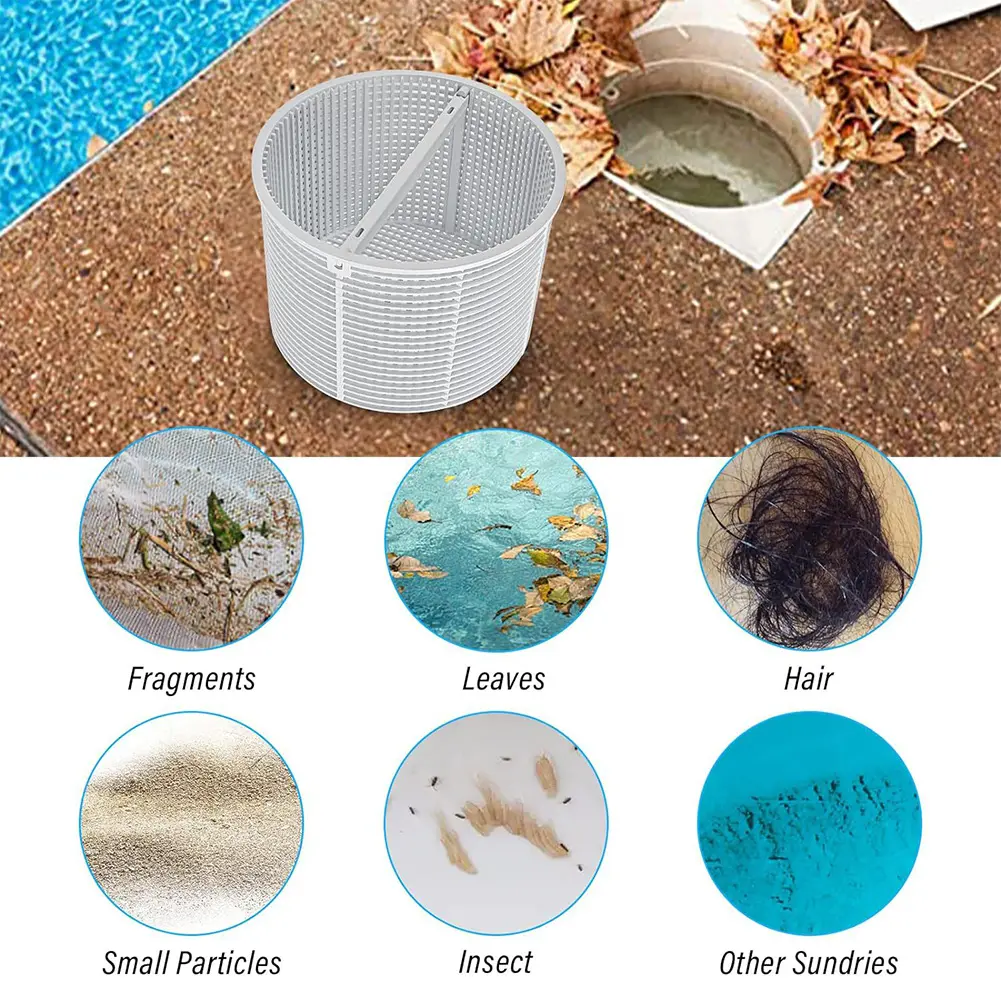 Pool Skimmer Basket Replacement for Inground Pool Swimming Pool Skimmer Basket for Hayward Swimming Pool Skimmer SPX1082