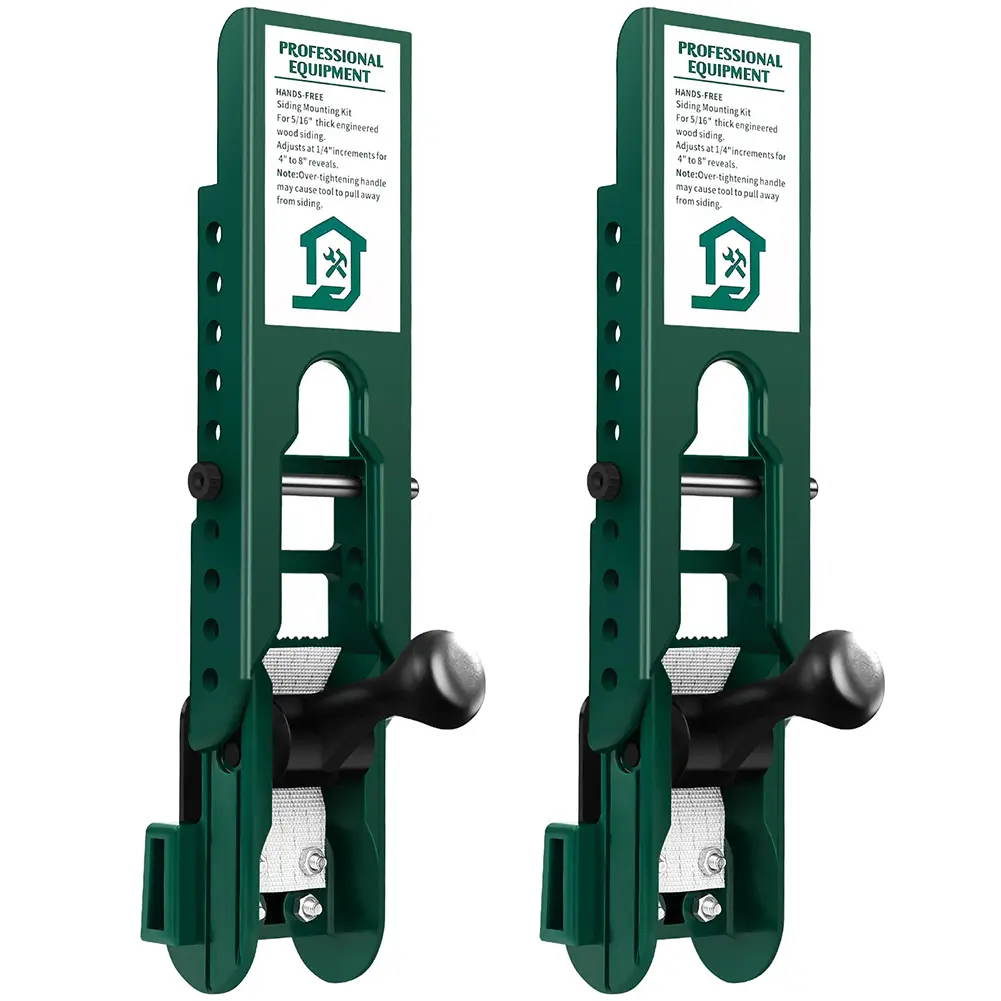 Siding Installation Tools Fiber Cement Siding Tool with Adjustable Reveals Lap Siding Gauge Polycarbonate Body for Home Exterior