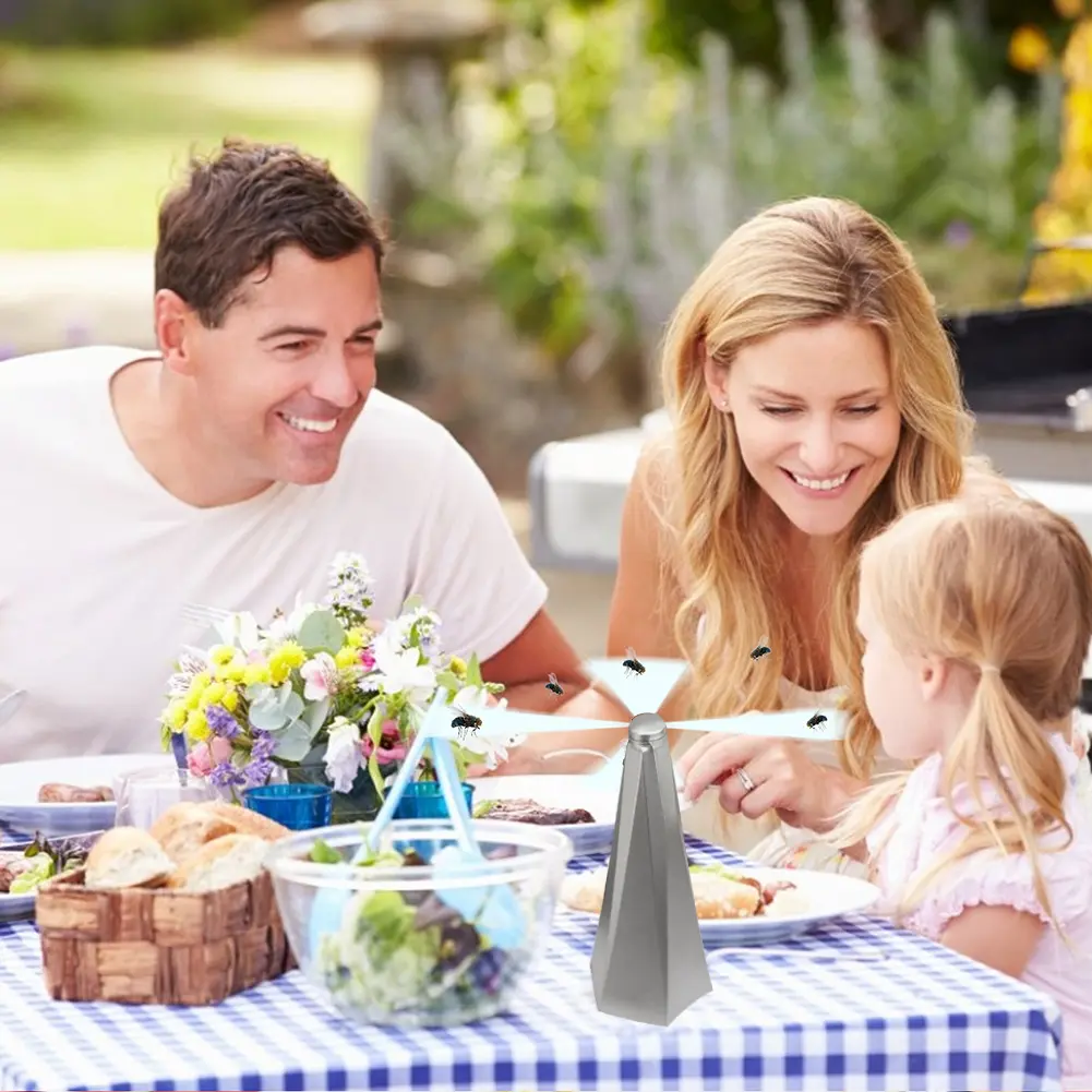 Multi-Functional Automatic Mosquito Repellent Electronic Fly Bug Repellent Fan Outdoor Picnic Meal Household Food