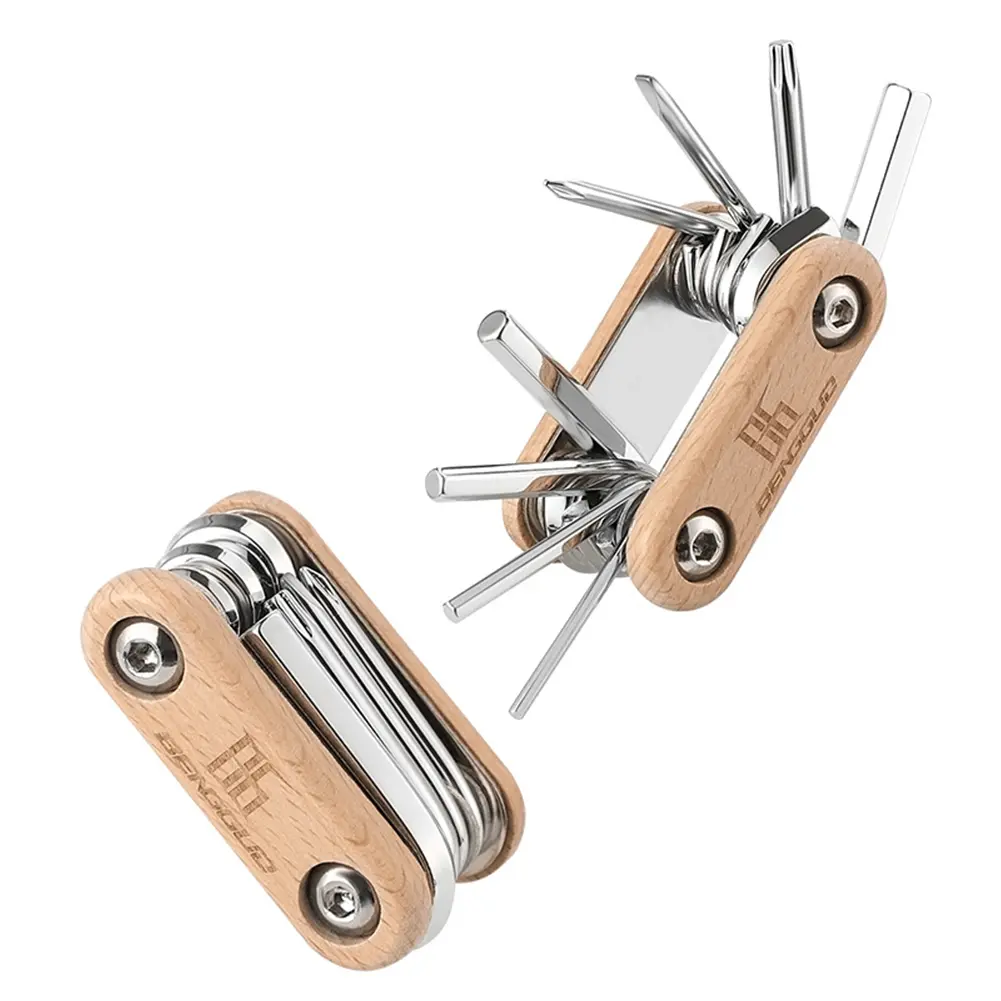 8-in-1 Bicycle Repair Tool Portable Bike Maintenance Tool Mountain Bike Wrench Multi Tools for Cycling Hex Spoke Maintenance