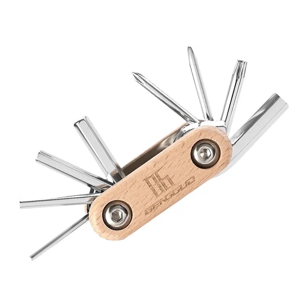 8-in-1 Bicycle Repair Tool Portable Bike Maintenance Tool Mountain Bike Wrench Multi Tools for Cycling Hex Spoke Maintenance
