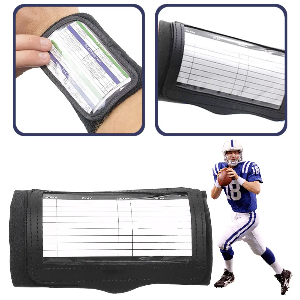 Football Play Wristbands Softball Wristbands Football Wristbands Tactical Wrist Brace for Football Baseball Softball for Signs