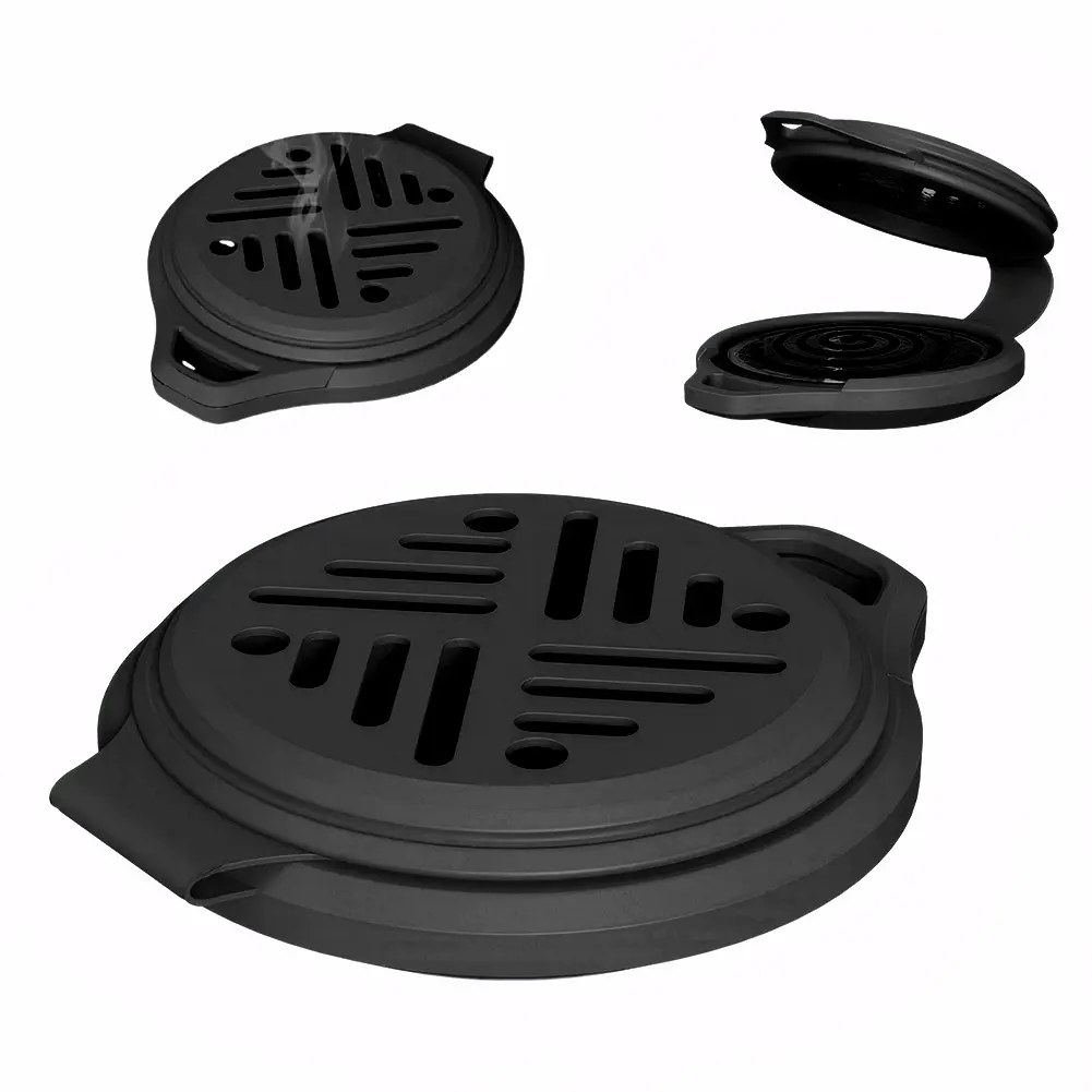 Mosquito Coil Holder Silicone Mosquito Incense Stand Portable Mosquito Coil Holder Burner Anti Scald for Camping Hiking