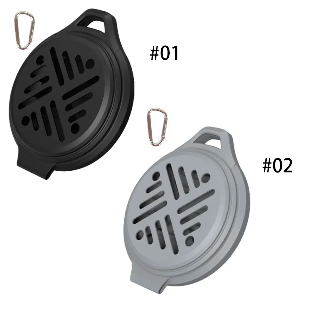 Mosquito Coil Holder Silicone Mosquito Incense Stand Portable Mosquito Coil Holder Burner Anti Scald for Camping Hiking