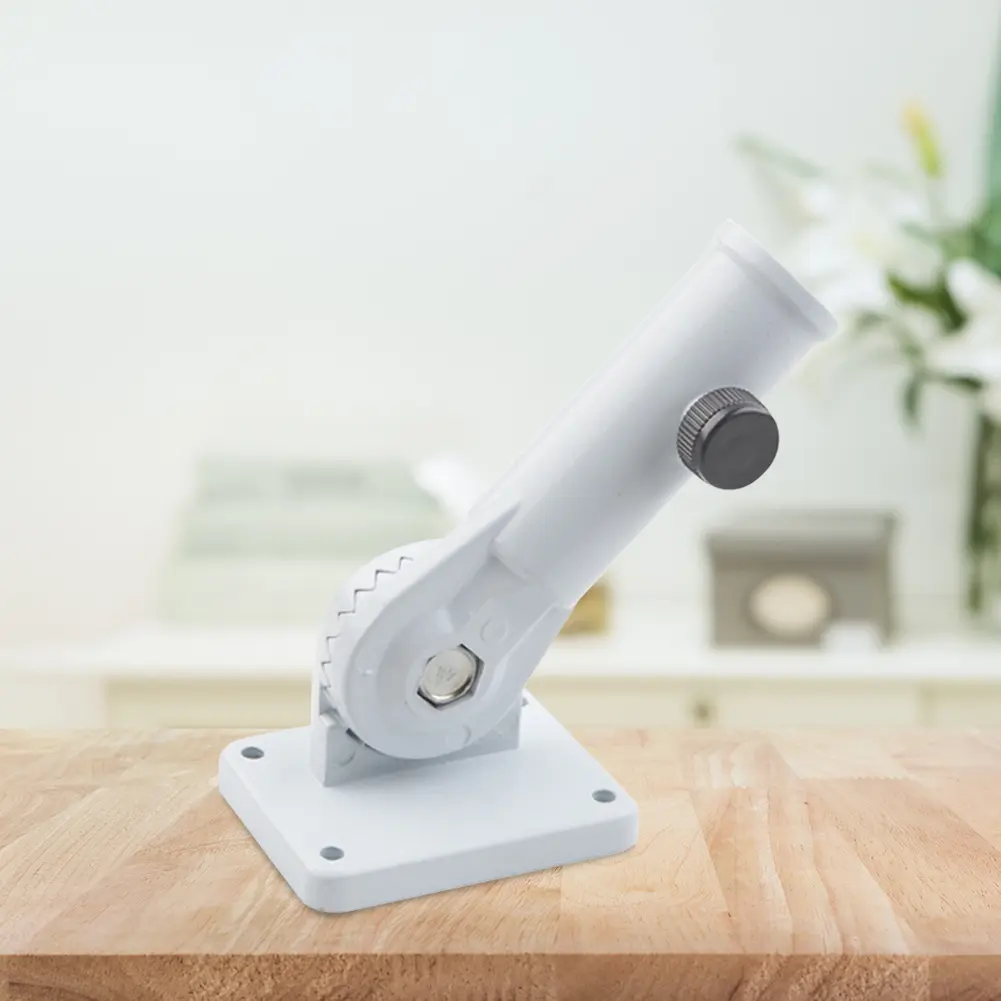 Adjustable Aluminum Alloy Wall Mounting Flag Holder Bracket Angle Flag Base