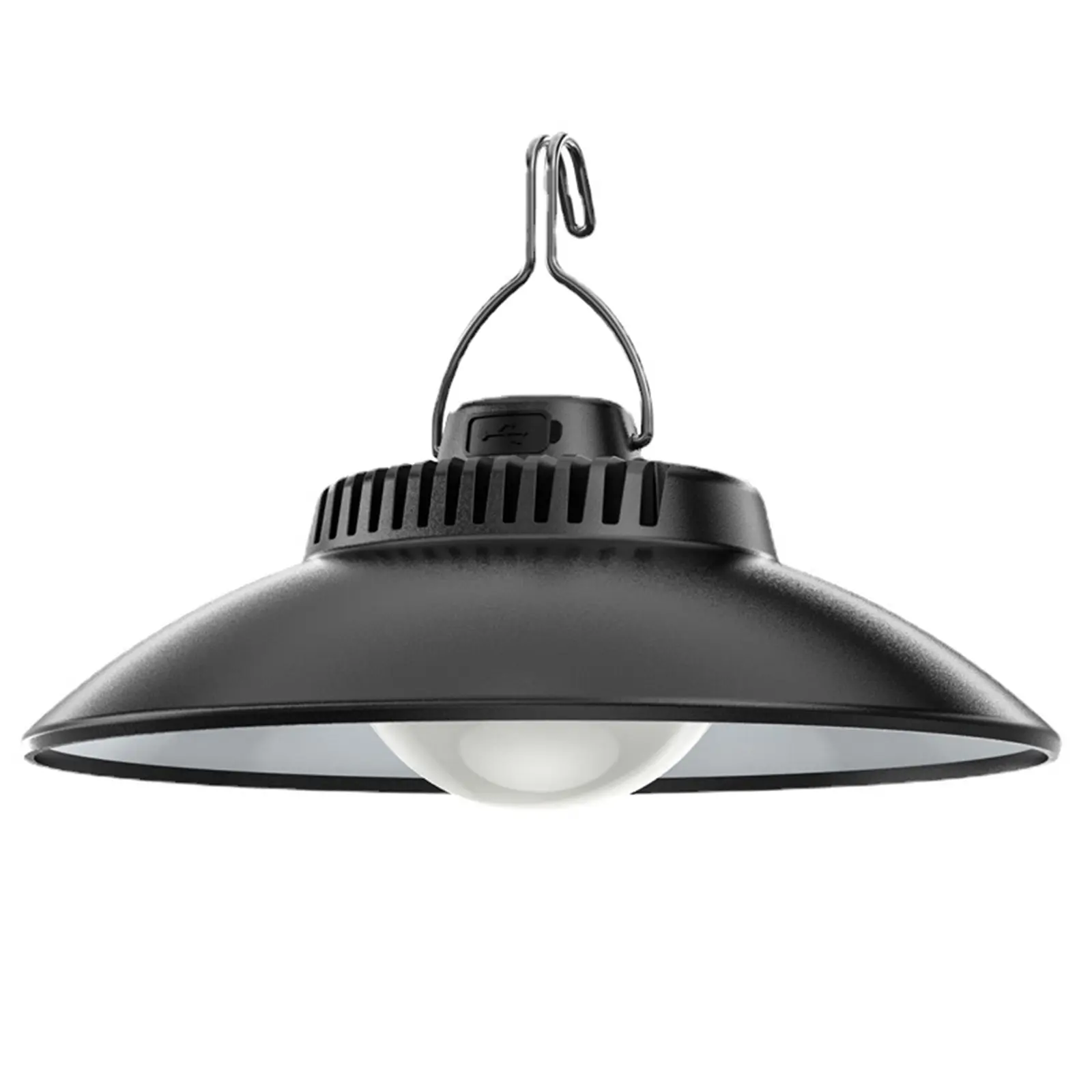 Retro Camping Light Lamp USB Rechargeable Portable Hanging Camping Light with Hook IPX4 Waterproof for Hiking Fishing