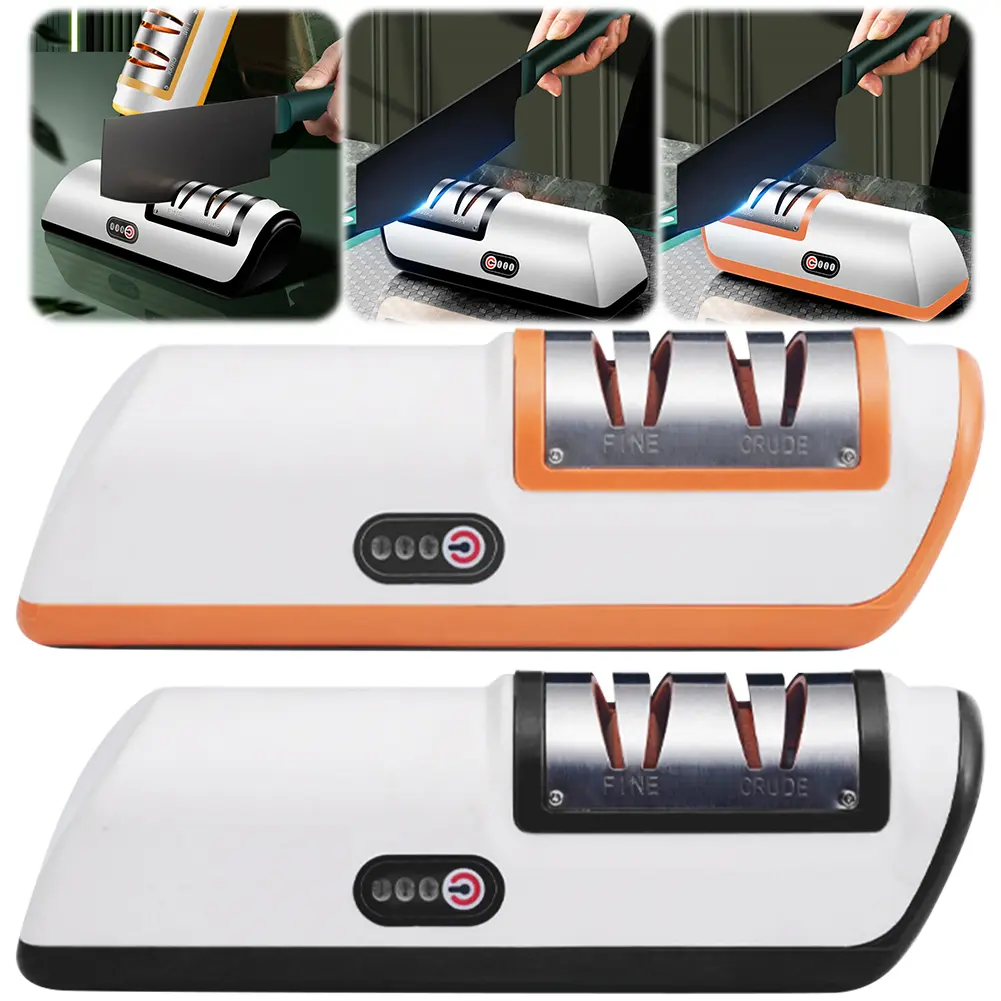 Electric Knife Sharpener Knife Sharpening Station Professional Knife Sharpener Tool Automatic Knife Sharpener for Kitchen Knives