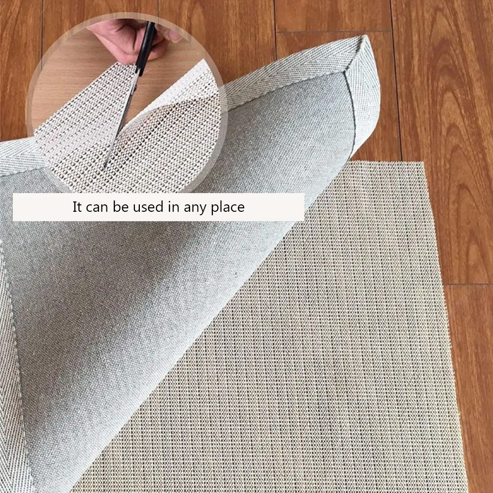 10-30PCS Bathroom Anti Slip Mat Rug PVC Water Absorption Mat Entrance Doormat Carpet