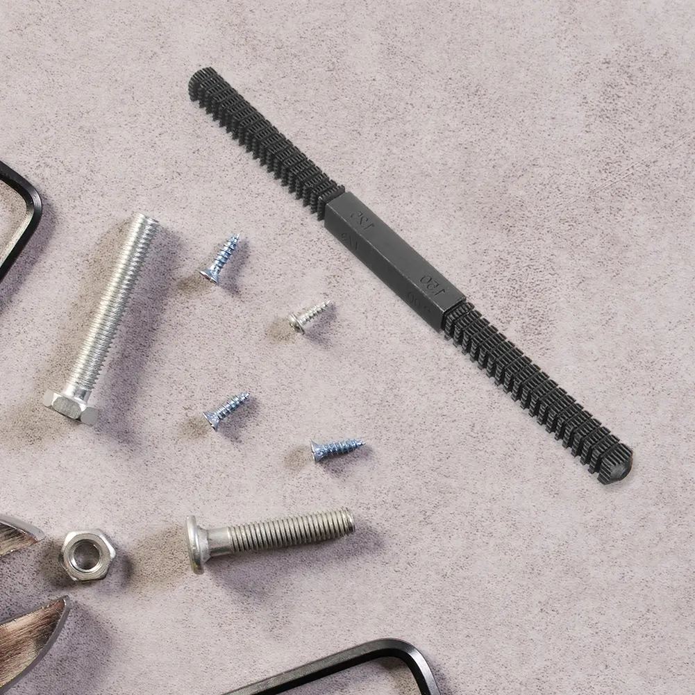 Damaged Screw Thread Repair File Pipe Bolt Teeth Correction Restoration File Tool Rider Mechanics Bike Fixing Tool