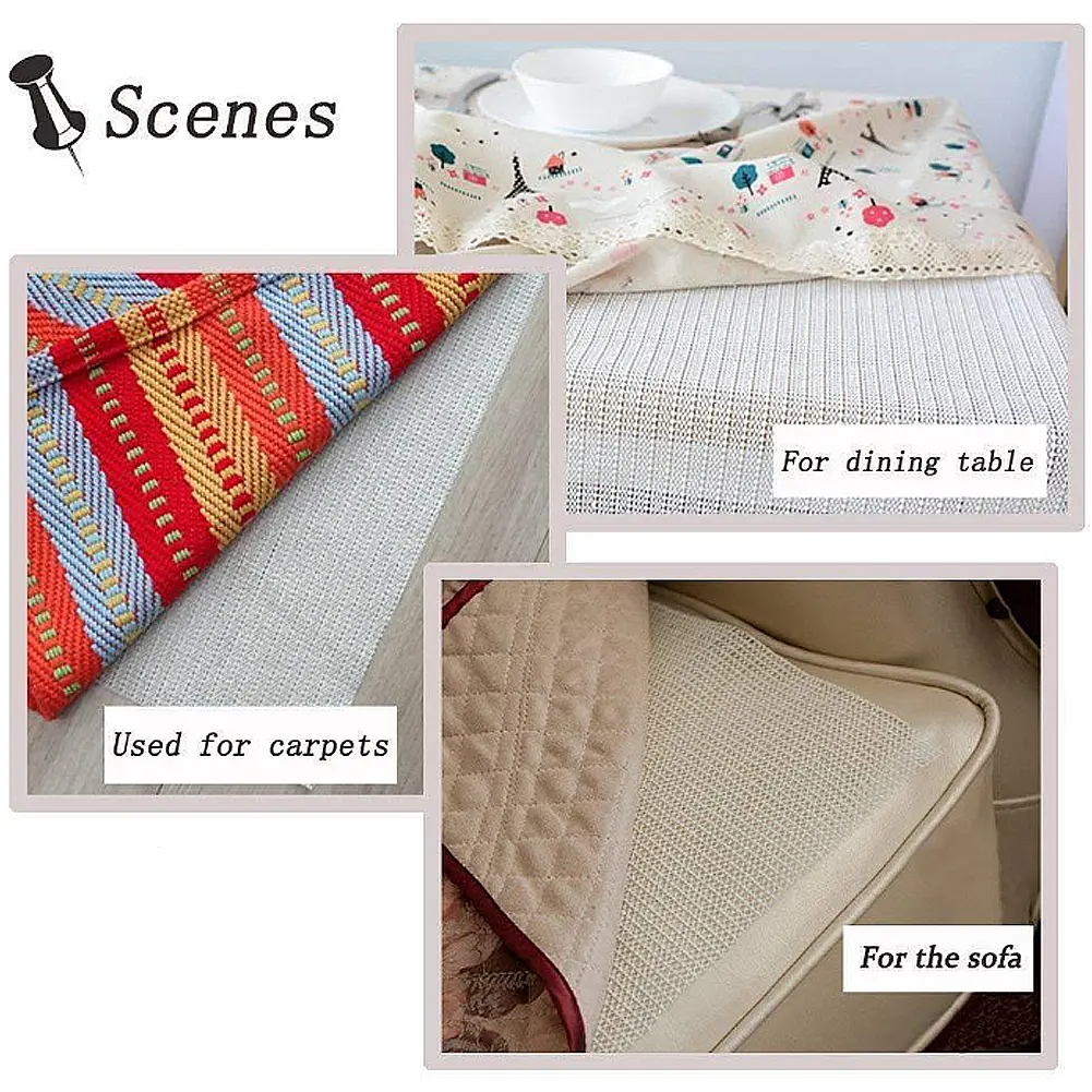10-30PCS Bathroom Anti Slip Mat Rug PVC Water Absorption Mat Entrance Doormat Carpet