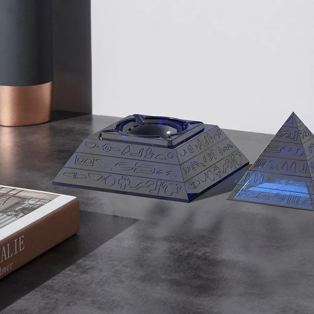 Ashtray Molds DIY Handcrafts Large Pyramid Molds Home Decor Silicone Art Mold Holiday Ornament for Making Hand Craft