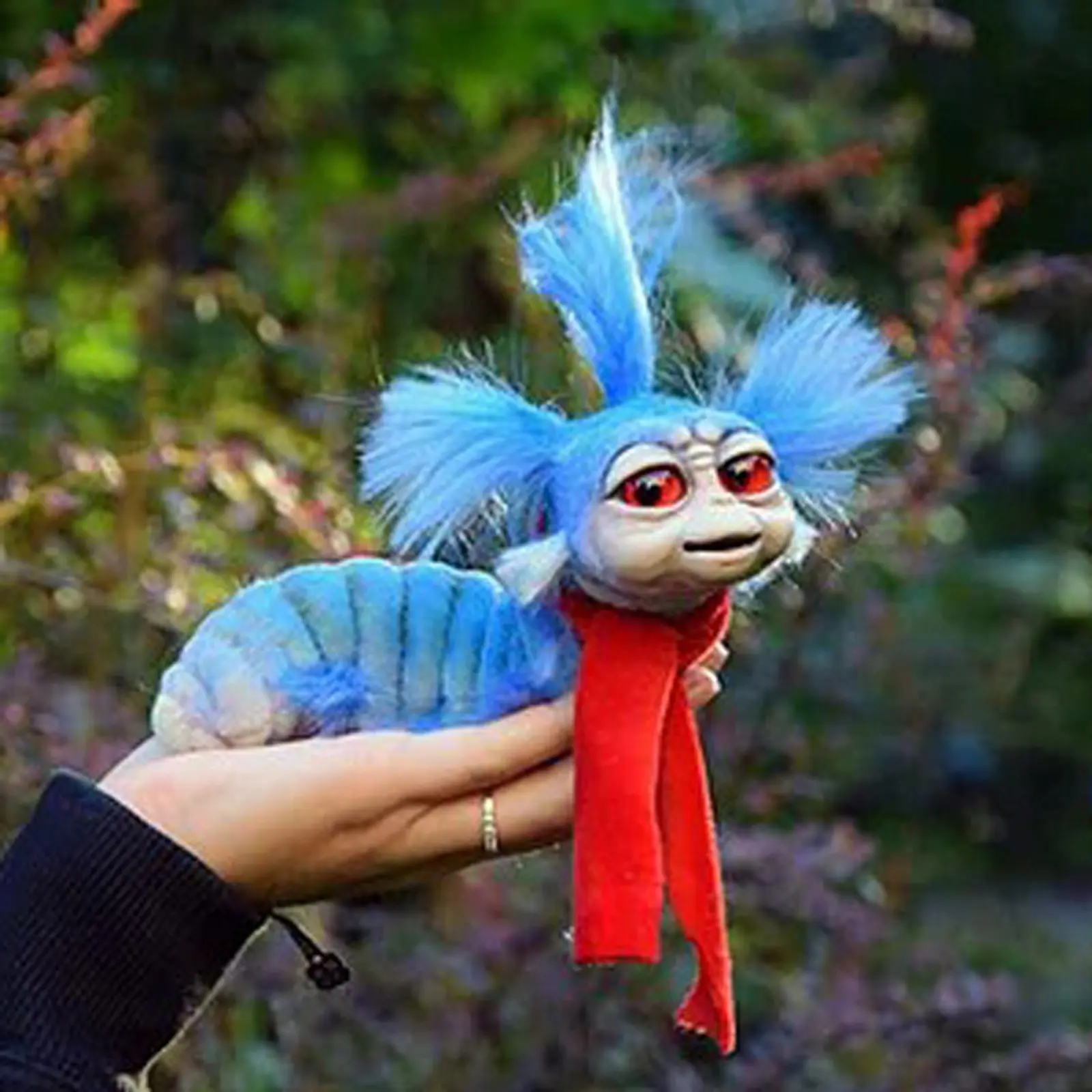 Worm From Labyrinths Handmade Worm Stuffed Toy Funny Present Plush Doll Plush Ornaments Funny Worm Ornaments