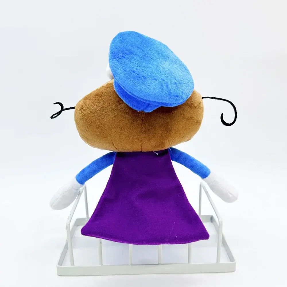 9.8inch Peppino Pizza Tower Plush Cartoon Anime Plush Toys Room Decoration Soft Stuffed Animals Children Birthday Gift