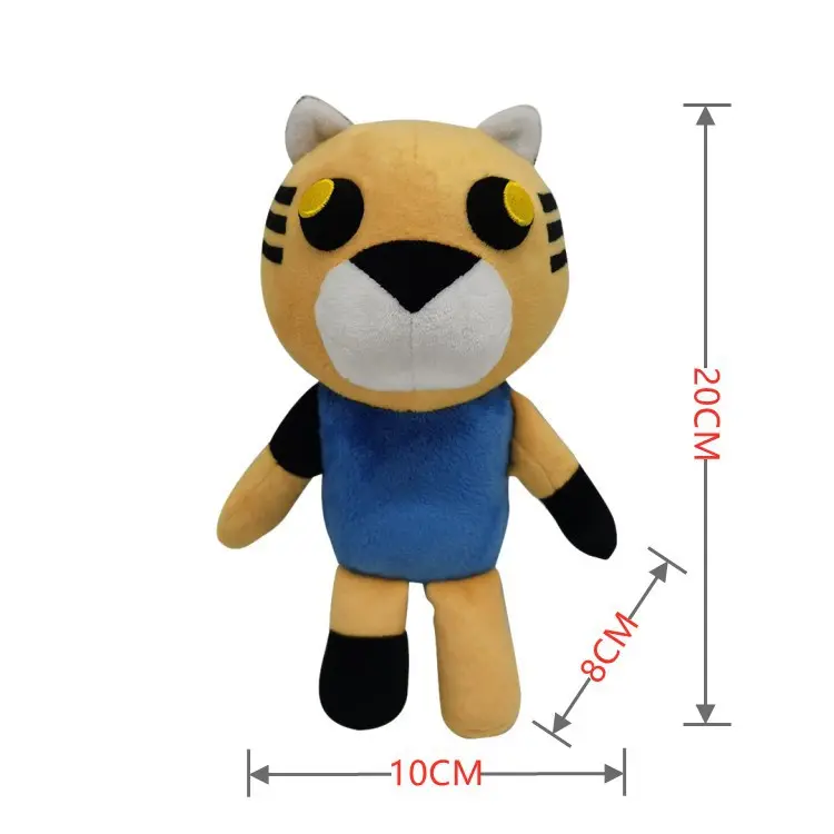 25cm Piggy Willow Series 2 Plush Toy Cute Cartoon Figure Plush Doll Soft Stuffed Animal Dog Peluche Gift Toys for Kids Birthday