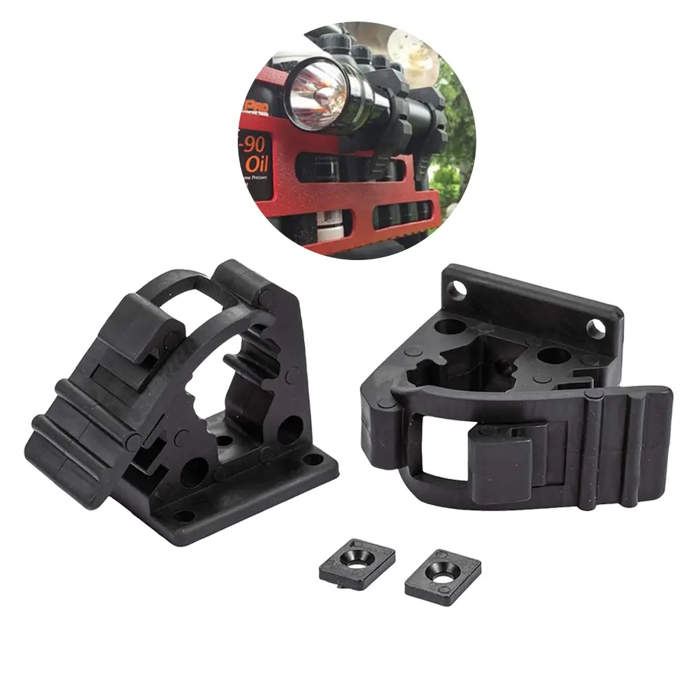 Handle Keeper for Mounting Tools Equipment Shovel Holder Mount Auto Shovel Mount Bar Clamp Offroad ATV UTV Truck Accessories