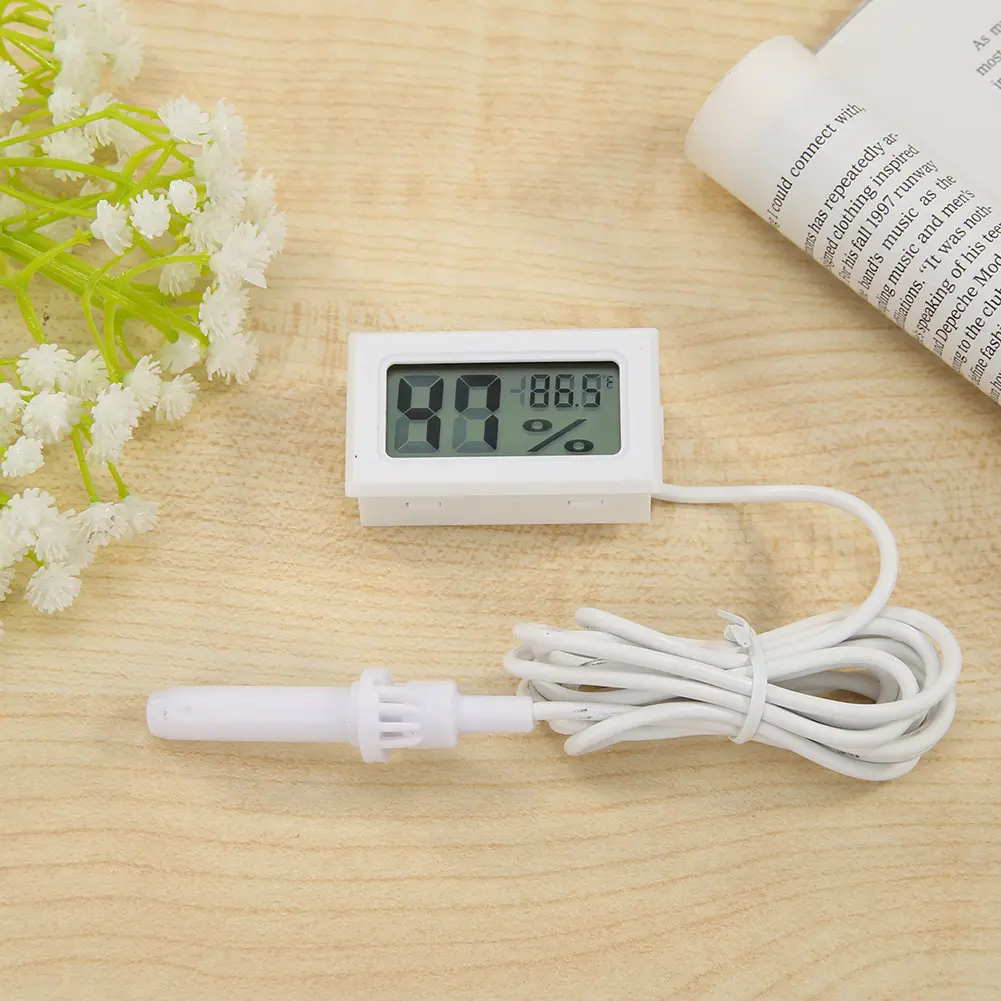 3-10PCS Mini LCD Digital Thermometer Hygrometer Temperature Sensor Humidity Meter Gauge