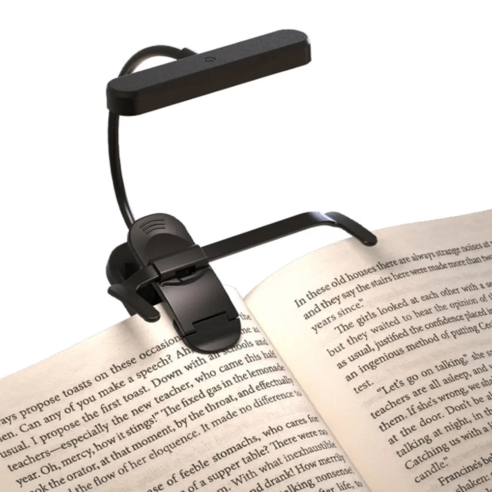 Music Stand Light Adjustable Clip-on Piano Light Touch Control Reading Light 3 Light Color Piano Stand Lamp for Music Sheet