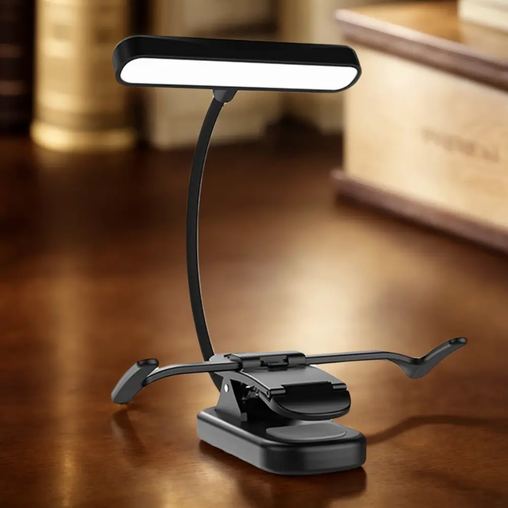 Music Stand Light Adjustable Clip-on Piano Light Touch Control Reading Light 3 Light Color Piano Stand Lamp for Music Sheet