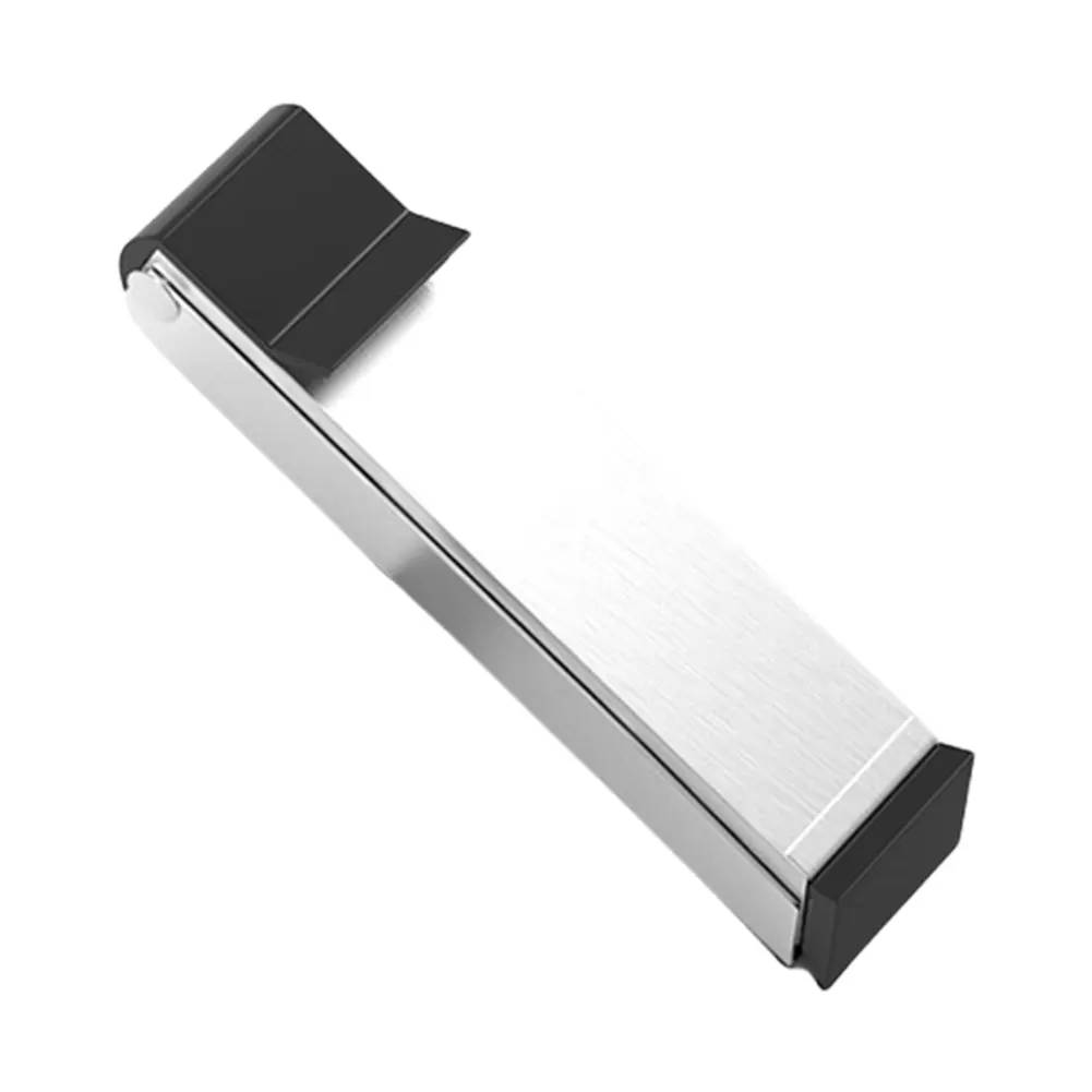Safety Door Stopper Metal Gate Blocker Door Blocker Easy Pedal Kick Down Door Holder for Home Office