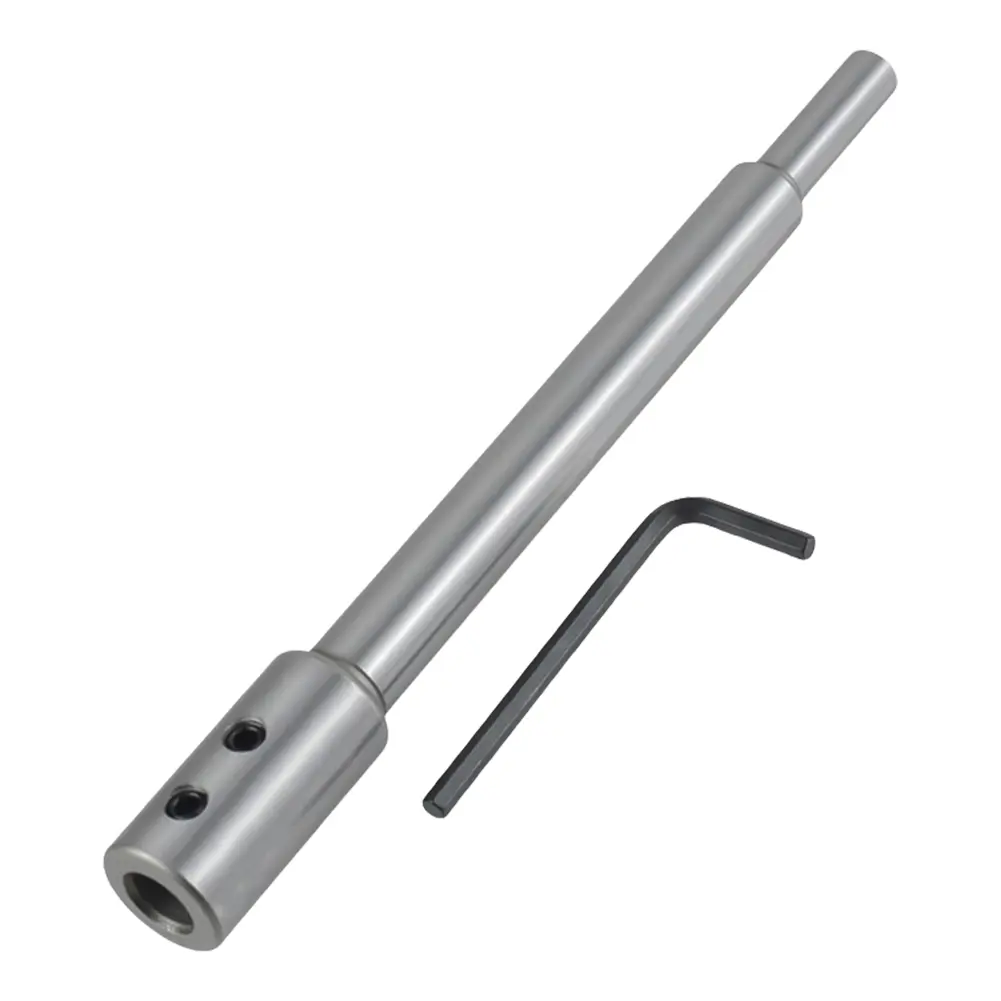 Drill Bit Extender Reusable Woodworking Milling Cutter Bit Extension Chuck Router Bits for Drill Flat-Bottomed Holes