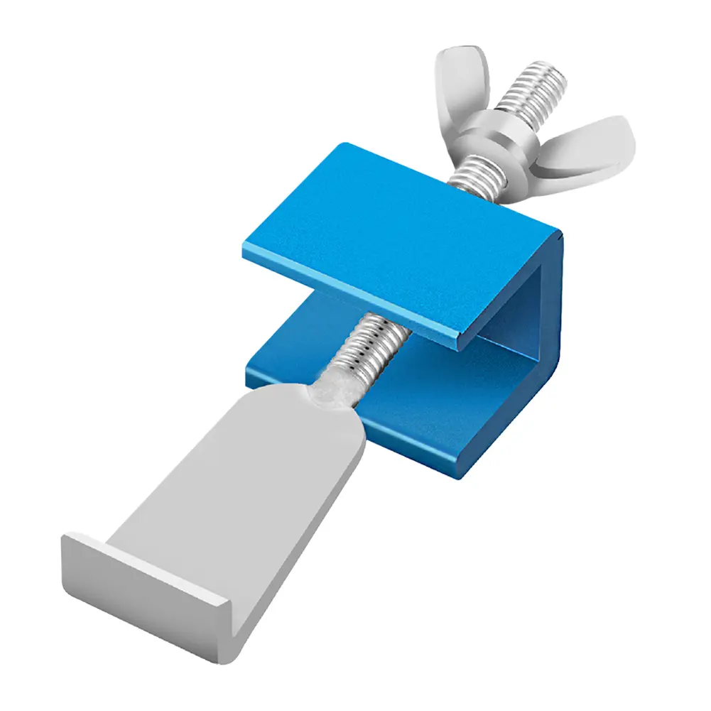 Sliding Door Lock Slide Security Lock Stopper Aluminum Alloy Window Lock for Burglar Proof