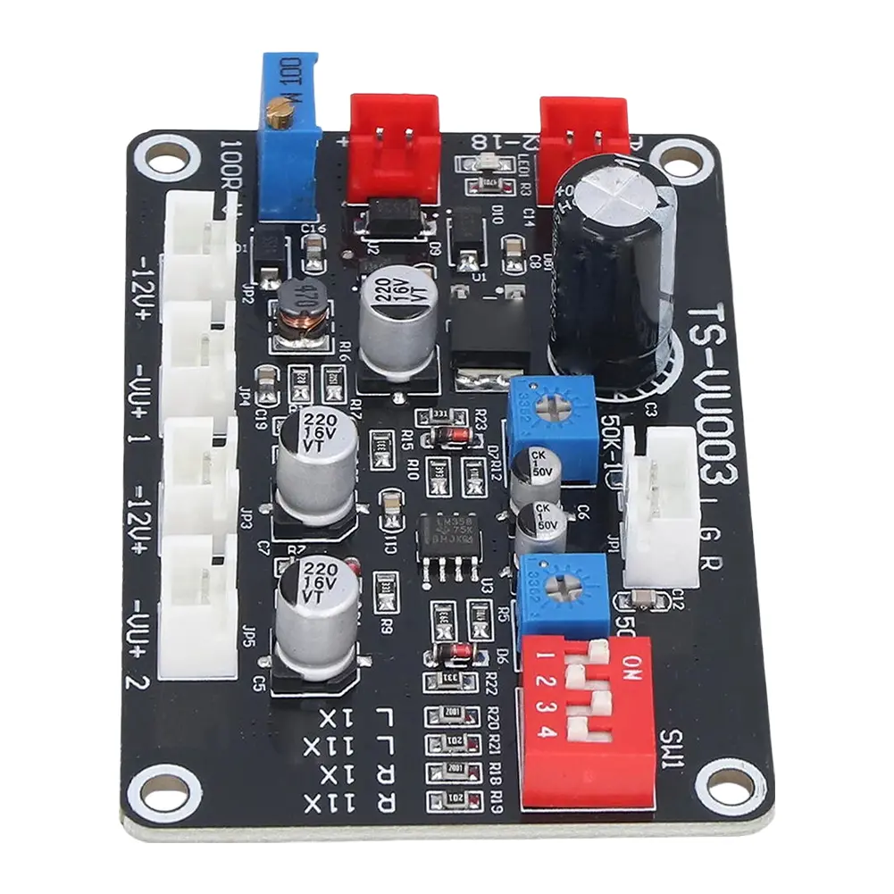 TS VU003 Adjust VU Meter Driver Panel Backlight Power Amplifier VU Meter Driver Board DB Amplifier Chassis VU Meter Driver Board