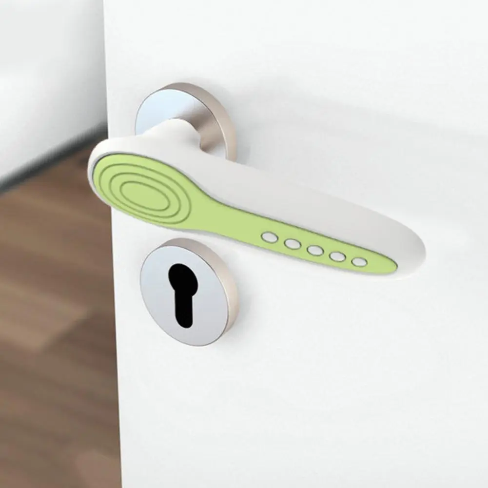 Silicone Anti Collision Door Handle Protector Covers Baby Home Safety Decor