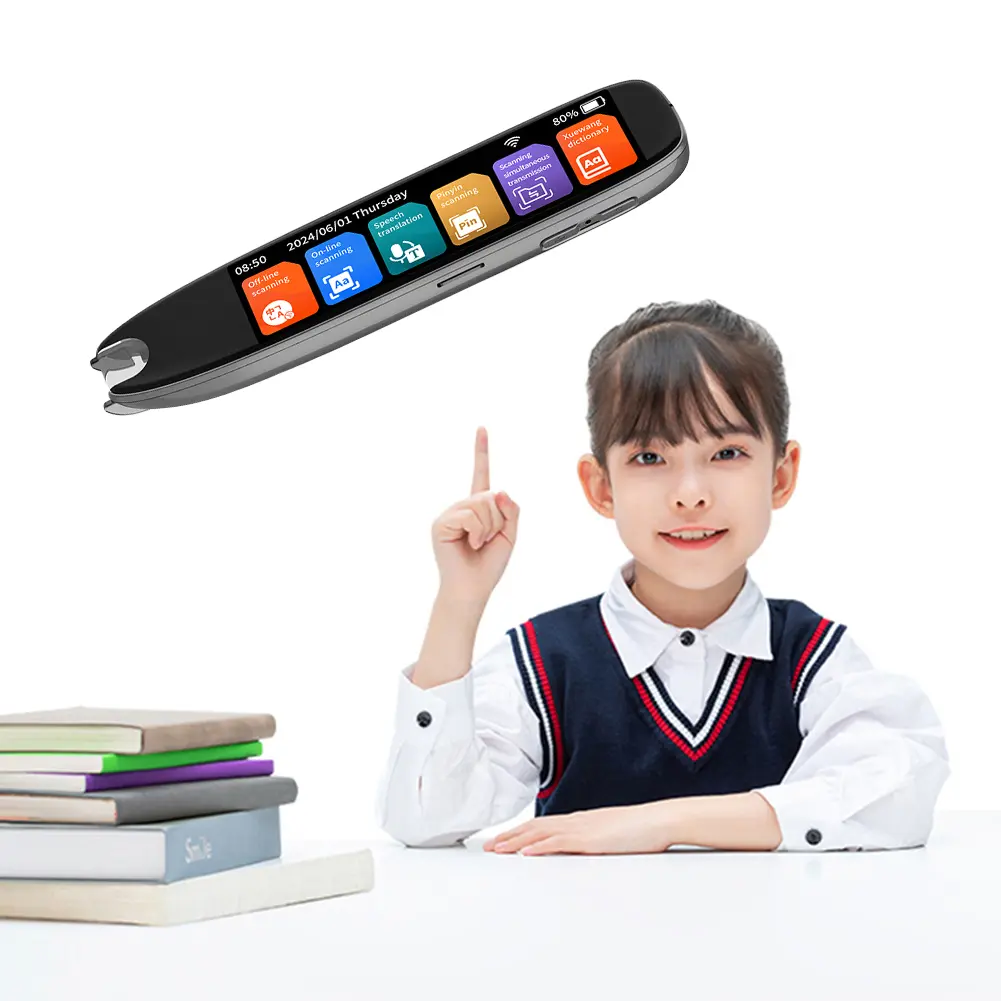 Translation Pen 142 Languages Smart Scanner Translator Pen Intelligent Scanning Point Reading Scan Reader Device Translator Pen