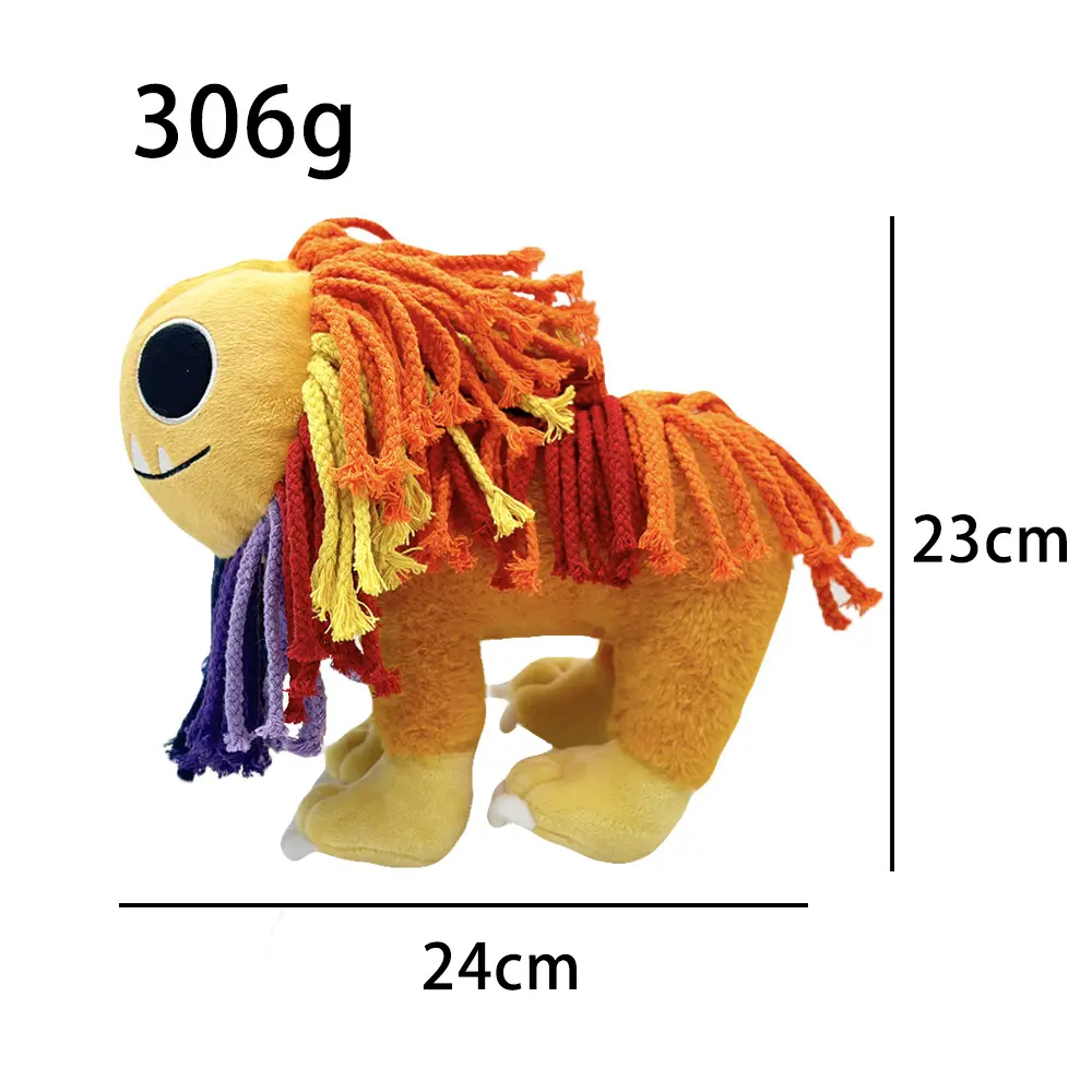 Pianosaurus Plush Anime Nightmare Critters Yarnaby Plushie Soft Doey Stuffed Huggy Wuggy Pillow Doll Custom Toy Gift