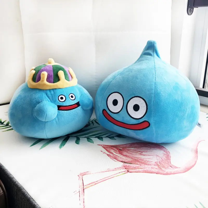 22-30cm Game Dragon Quest Smile Slime Plush Toys Cartoon Anime Plush Stuffed Toys Baby Kids Birthday Gift Home Decor Child Gift