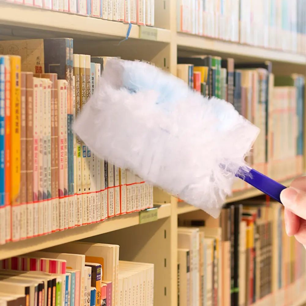 Disposable Duster Long/Short Handle Microfiber Duster Multifunction Disposable Duster Refills Duster Handle for Home Office