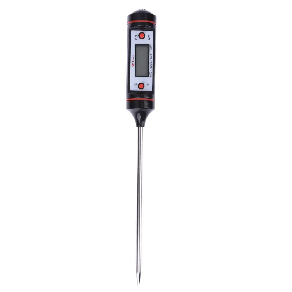 3-10PCS Electronic Cooking Thermometer Digital Liquid Barbecue Thermometer Adjustable Equipment for Laboratory Factory